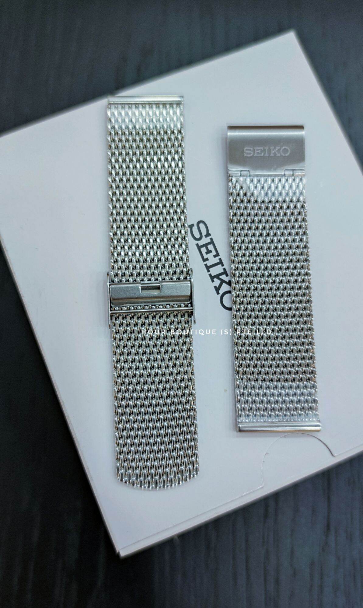 Seiko Original Milanese Mesh Bracelet 22mm lug width