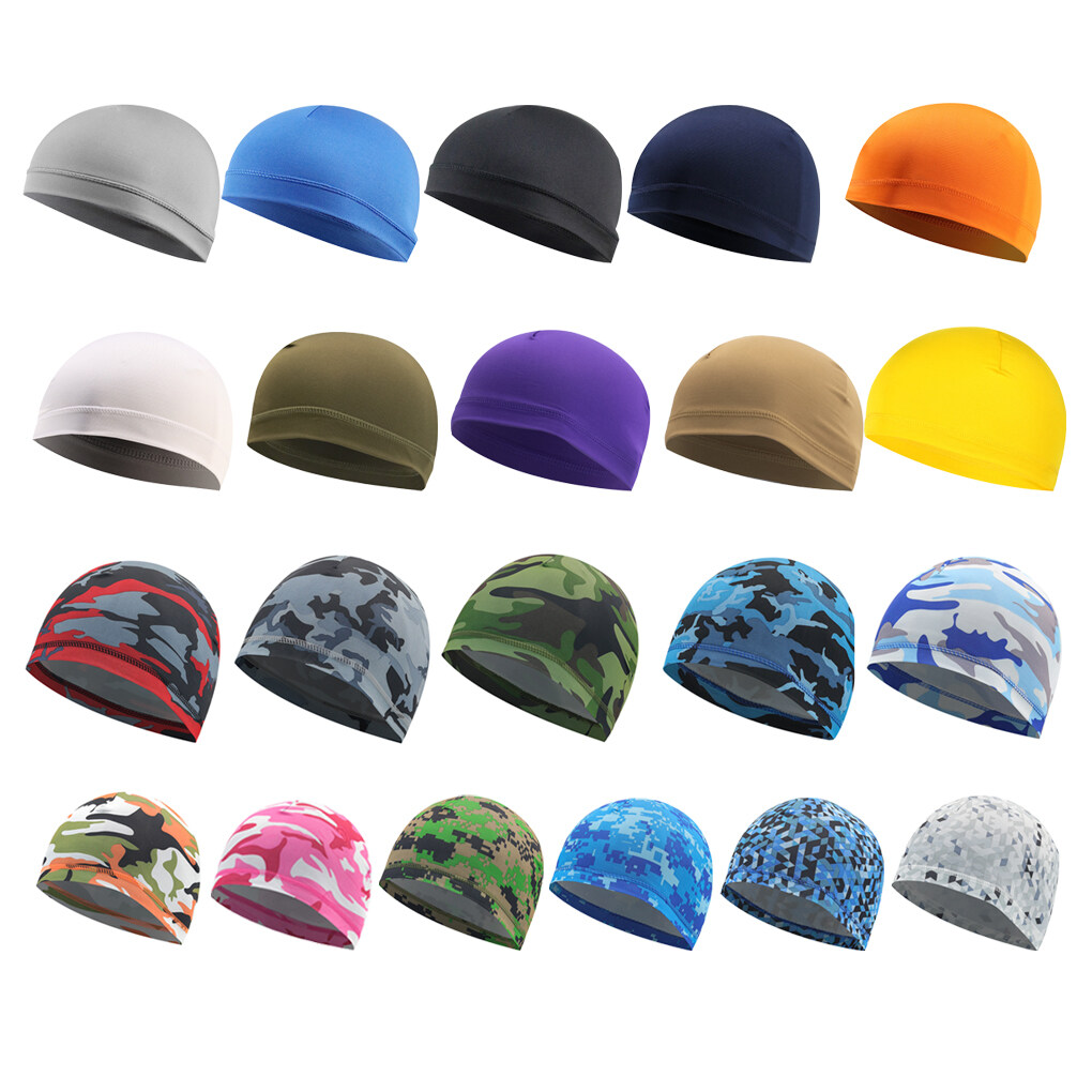 Cooling Skull Caps Mesh Fabric Cold-Proof Biking Fashion Long-time Service Sun Protection Breathable Cold-Proof Helmet Liner