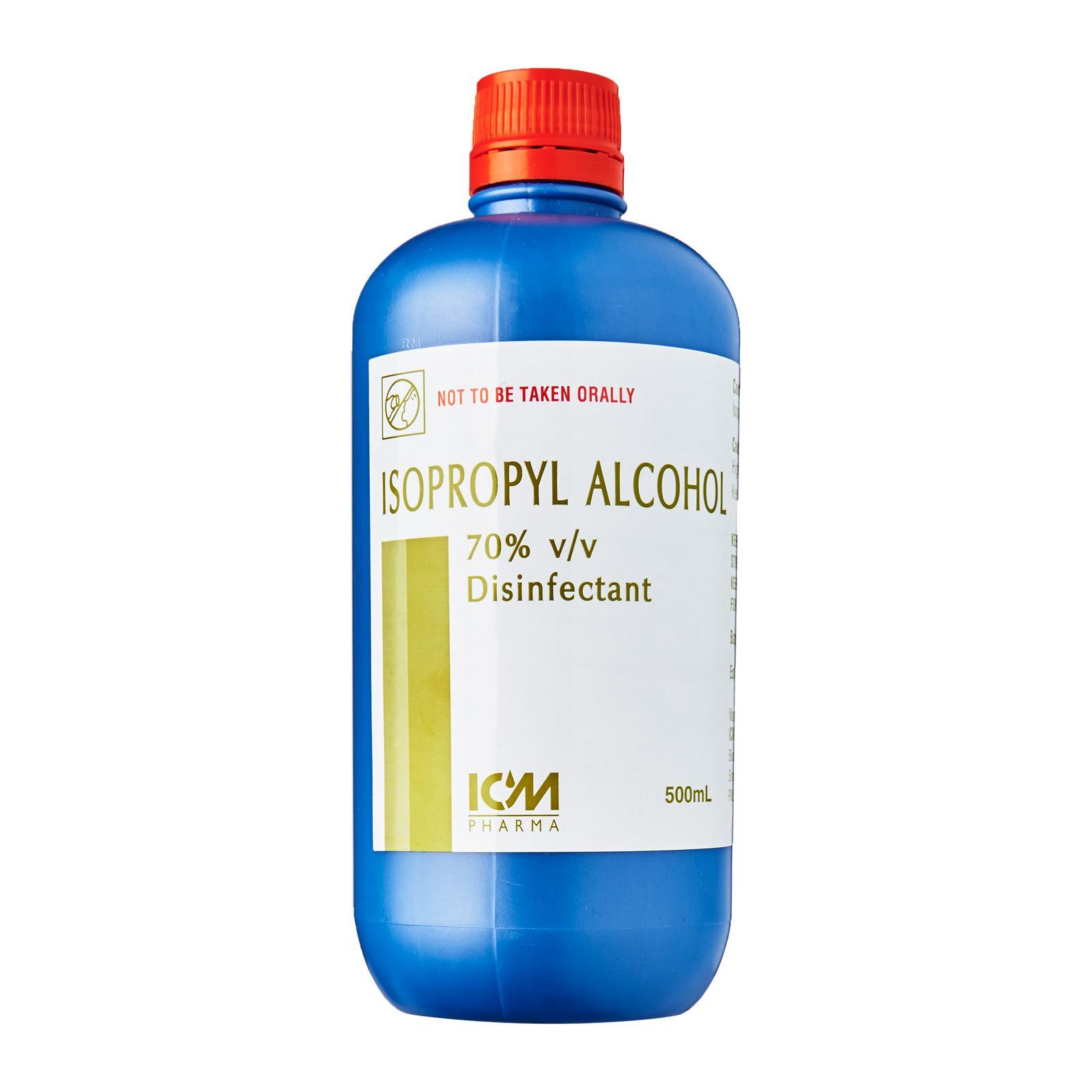 [ICM] ISOPROPYL ALCOHOL 70% v/v 500ML *Disinfectant*