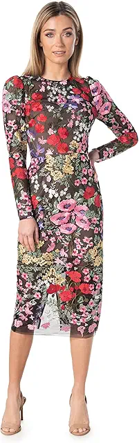 Dress the Population Womens Sophia Bodycon Midi DressSpecial Occasion Dress