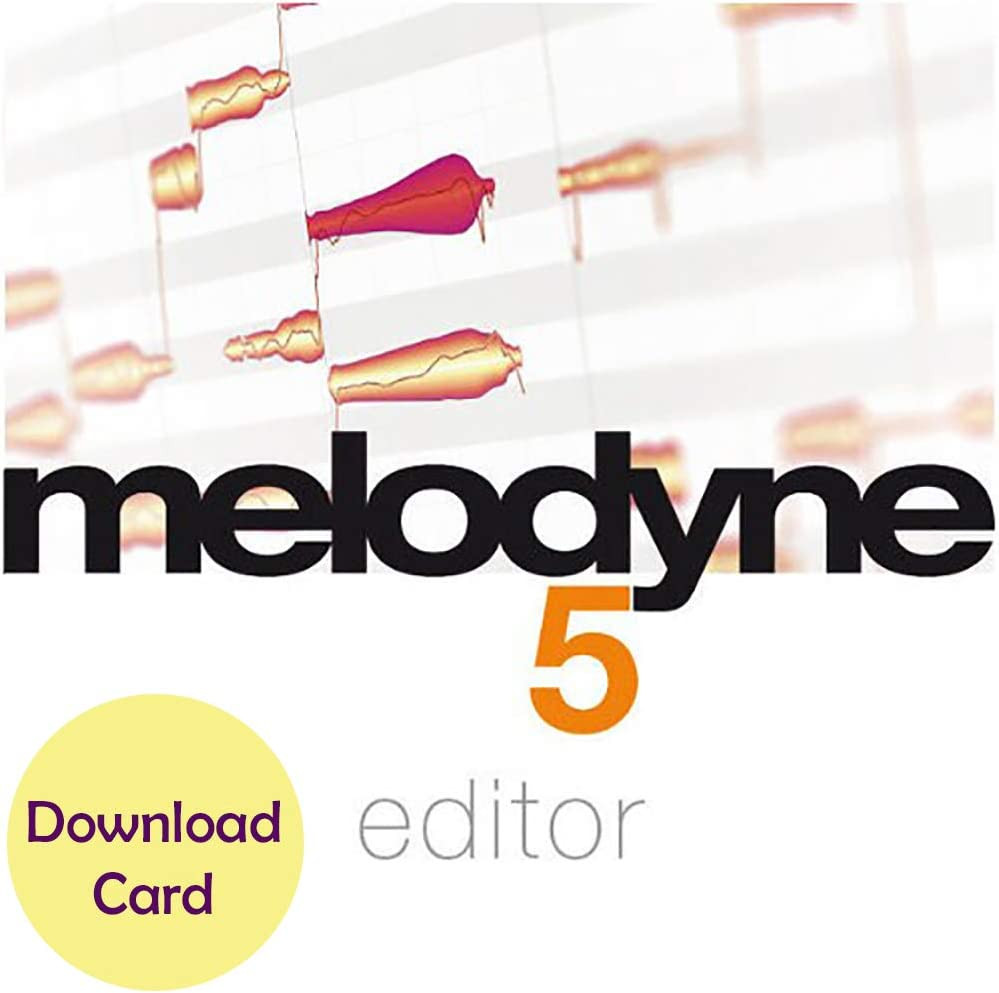 Celemony Melodyne Editor 5 (Download Card) - Grammy Award Winning Music Production Software